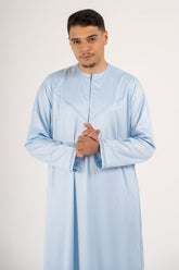 Rajul Emirati Sky Blue ST Mens Thobe Jubbah Kids
